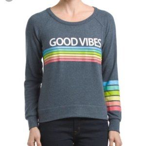 Chaser 'Good Vibes' Lightweight Sweatshirt